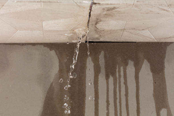Professional Flood Damage Cleanup technician working in New Canaan, CT